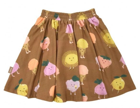 Hebe - Skirt With Fruits Print (SS23116)