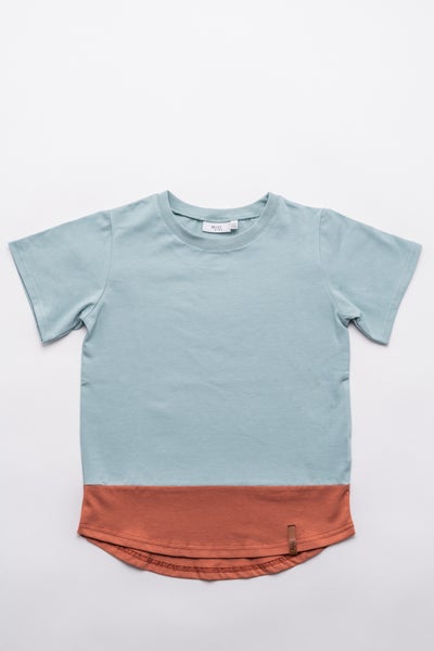 MIVI Kids - T-shirt 2-color Blue Surf-Sierra