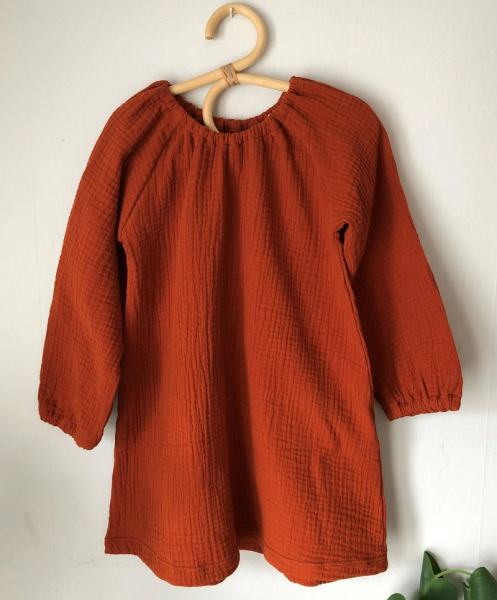 Taini Clothing - Lumo mekko, ruoste