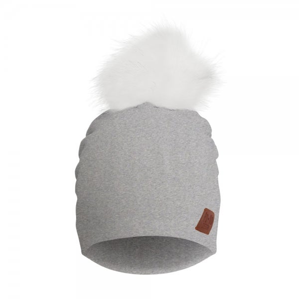 PoNo - Karvatupsupipo harmaa merinovillavuorella