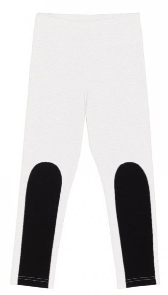 R/H - Kid's Mickey leggings, offwhite/black