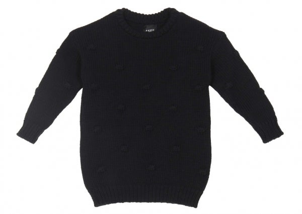 Aarre - Emery knit bubble, Black