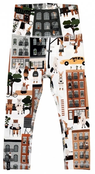 Hebe - High Waist Baby Leggings, New York