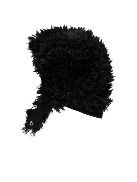 Beau LOves - Baby furry hat, black