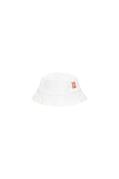 Tinycottons - SODA&rsquo; SUN HAT  off-white/red