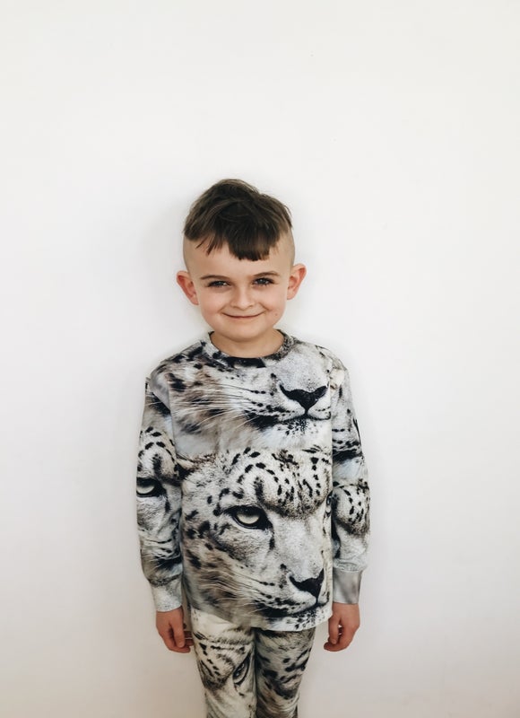 Romey Loves Lulu - Sweatshirt Snow Leopard
