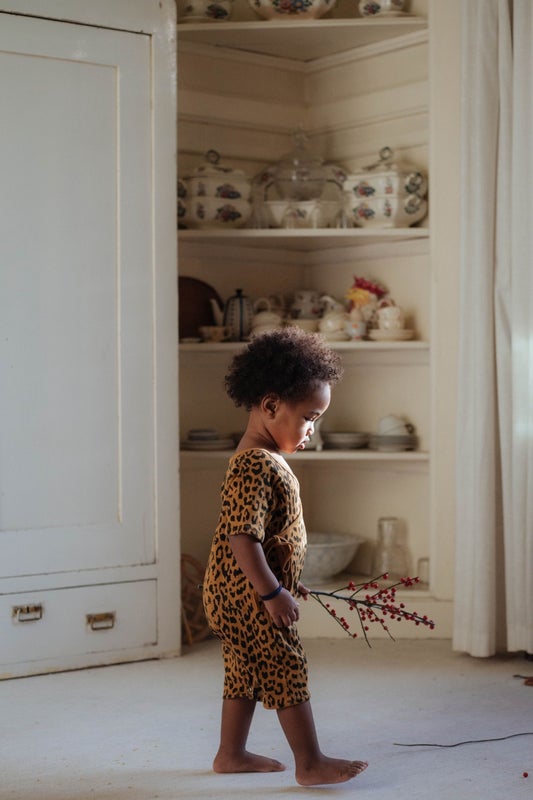 Daily Brat - Leopard Kimono Suit