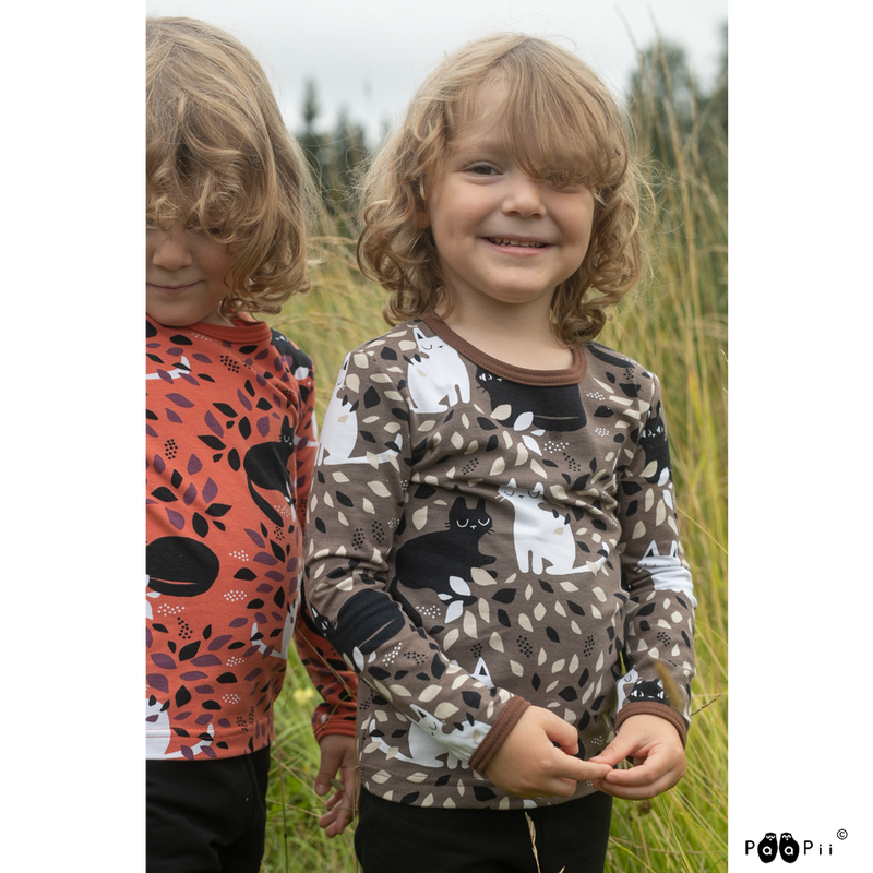 PaaPii - Uljas paita Piilo, Suklaa