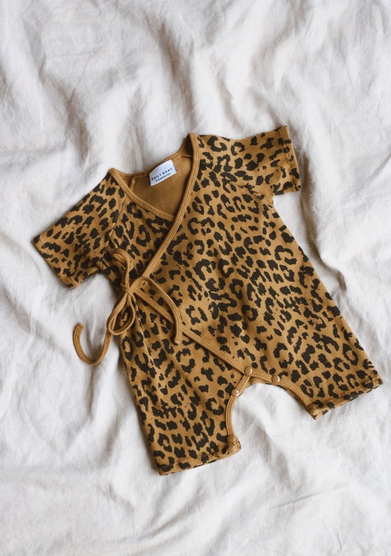 Daily Brat - Leopard Kimono Suit