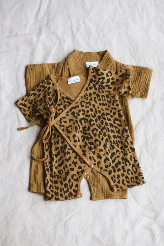 Daily Brat - Leopard Kimono Suit