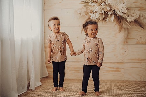 Poiu - T-shirt Cotton Leaf