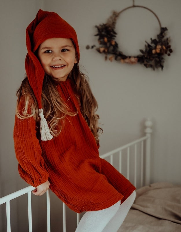 Taini Clothing - Lumo mekko, ruoste