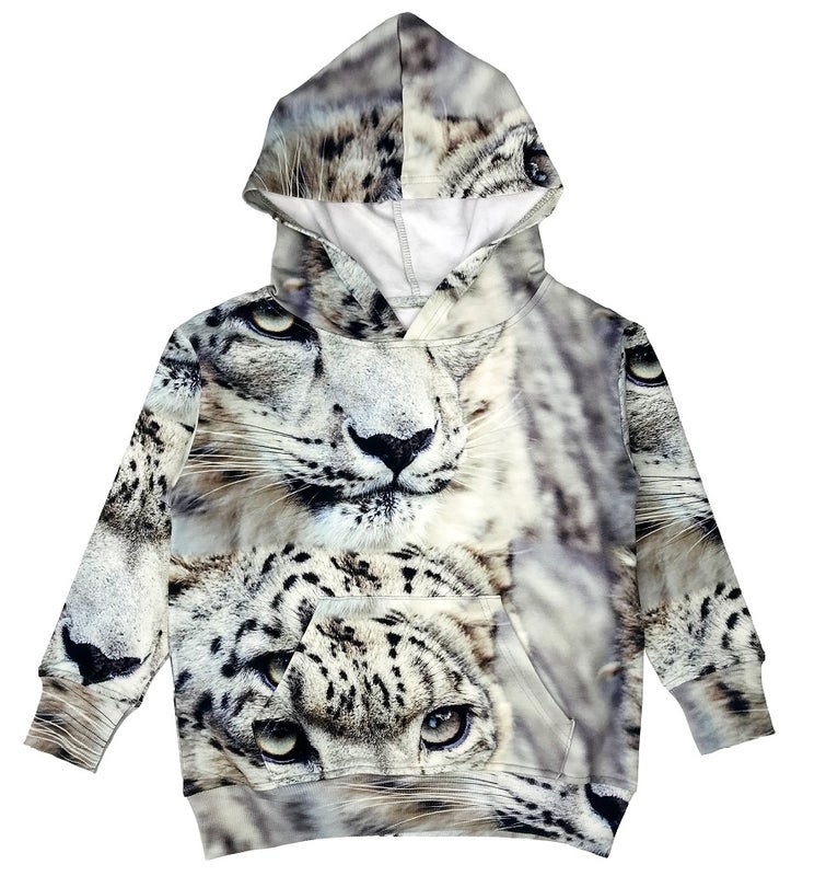 Romey Loves Lulu - Hoodie Snow Leopard