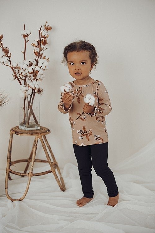 Poiu - LS shirt Cotton Leaf