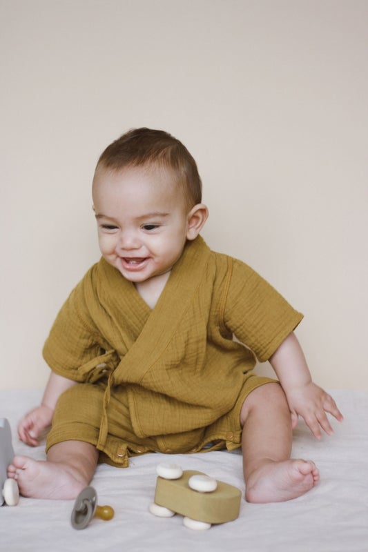 Daily Brat - Sandstone Kimono Suit