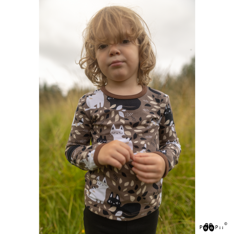 PaaPii - Uljas paita Piilo, Suklaa