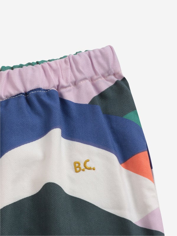 Bobo Choses -  Multi color block woven midi skirt (221AC117)