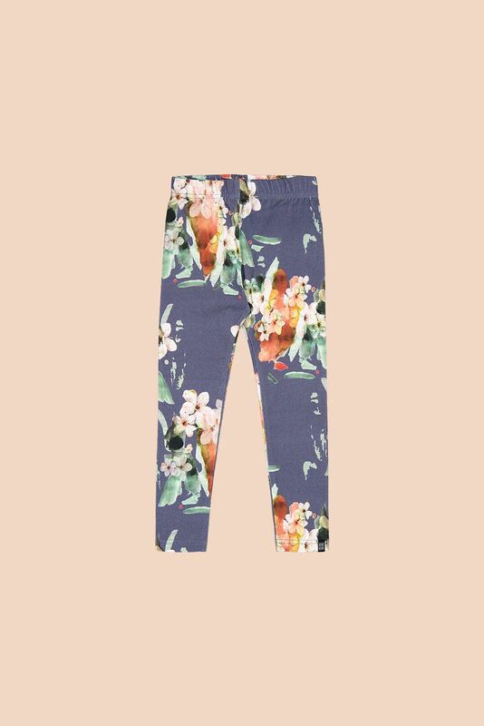 Kaiko - Leggings, Blue Blossom