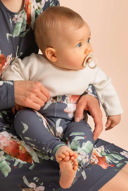 Kaiko - Leggings, Blue Blossom