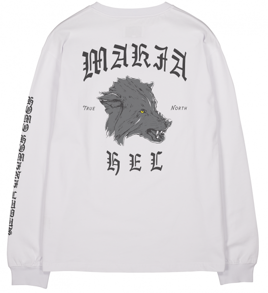 Makia - Varg Longsleeve White