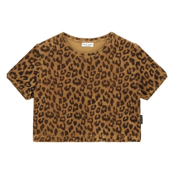 Daily Brat - Towel T-Shirt, Leopard