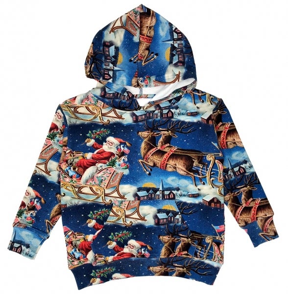 Romey Loves Lulu - Hoodie Santa's Sled