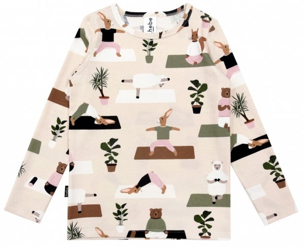 Hebe - Shirt, Yoga Animals