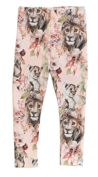 Nakoa - Print Leggings, Garden Of Lions