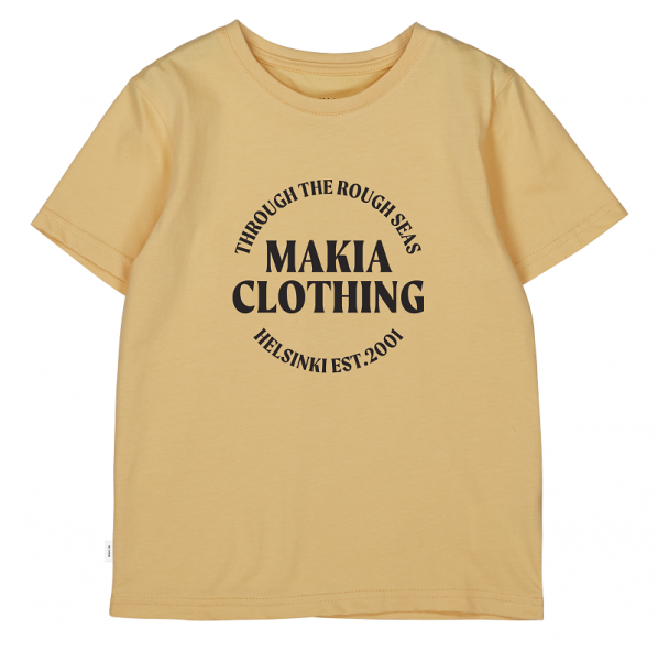 Makia - Reckon T-shirt Light ochre