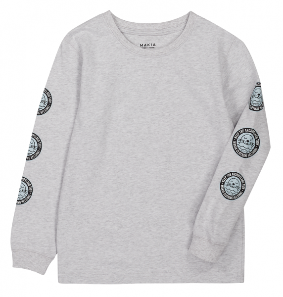 Makia - Stubben Longsleeve grey