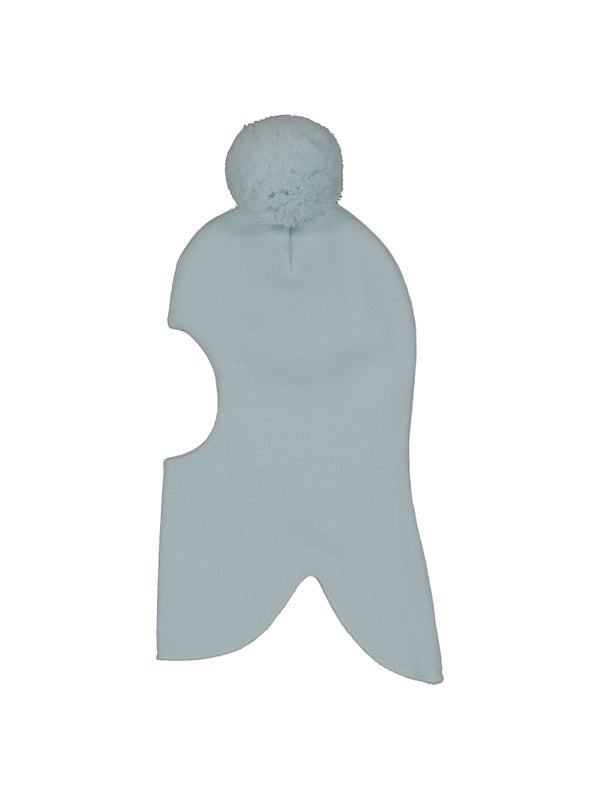 Mainio - Balaclava with pompom, light blue (52086)
