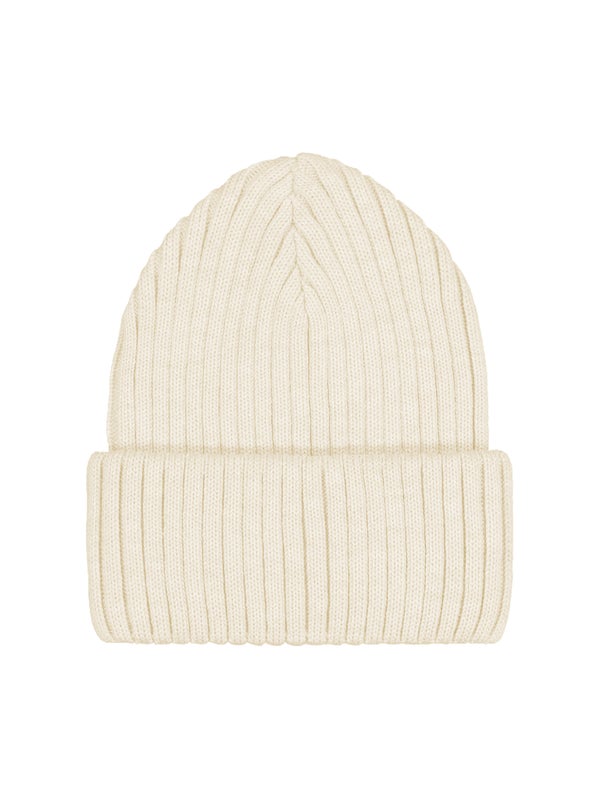 Mainio - Rib beanie, offwhite (52089)