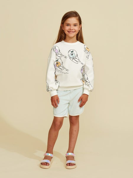 Mainio - Expedition Terry Shorts, Wan Blue (70007)