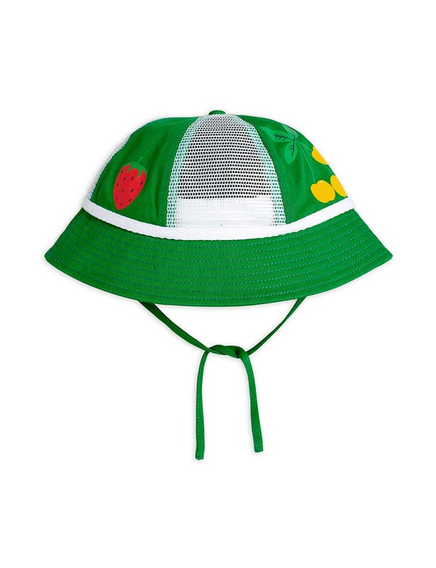 Mini Rodini - Mesh sun hat, Green