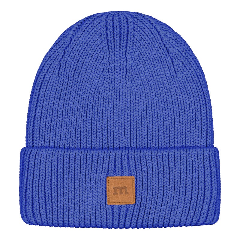 Metsola - Cotton Knit Beanie, Electric