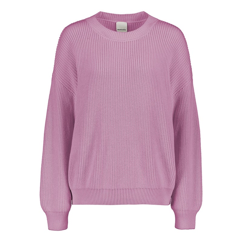 METSOLA - WOMENS COTTON KNIT JUMPER, CANDY