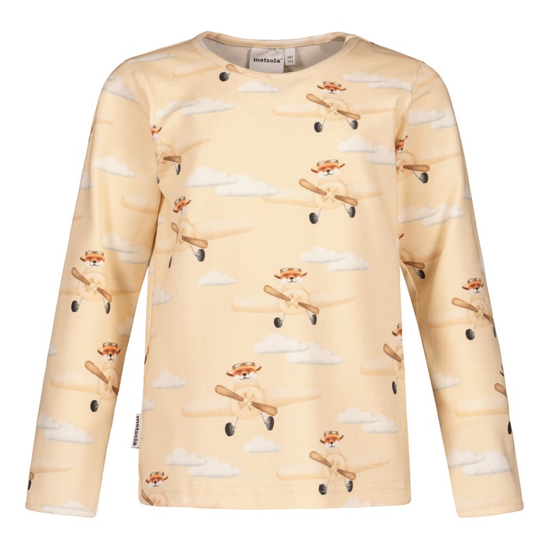 METSOLA - FUN DAY SHIRT LS, SAND
