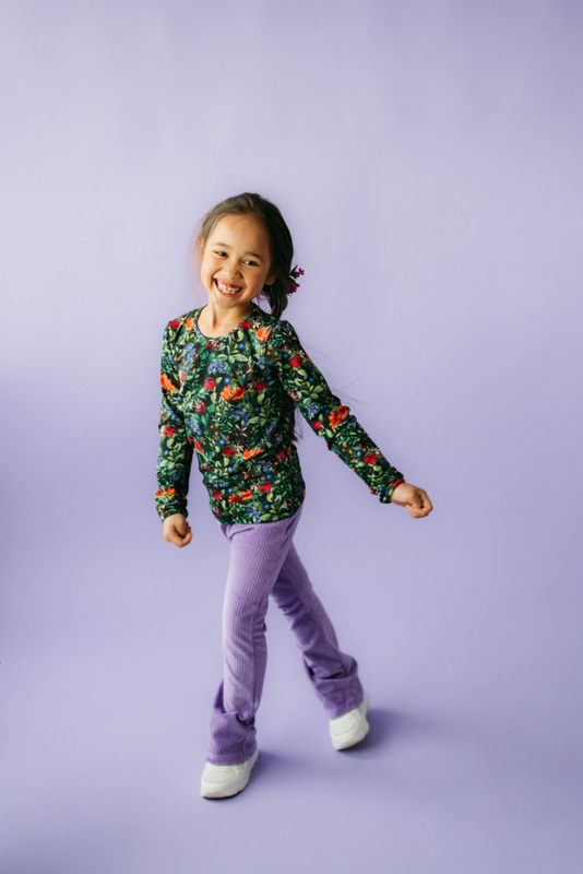 METSOLA - MELODIES SHIRT LS, MULTICOLOR