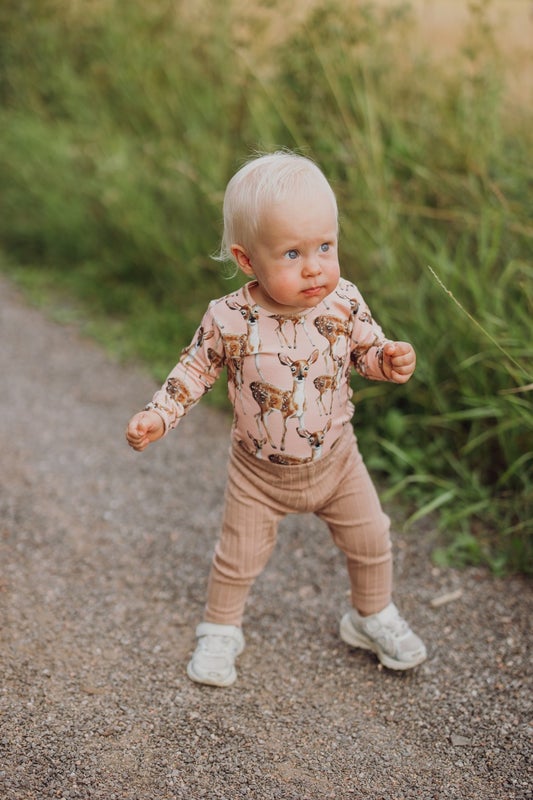 Metsola - Wide Rib Leggings/Nougat