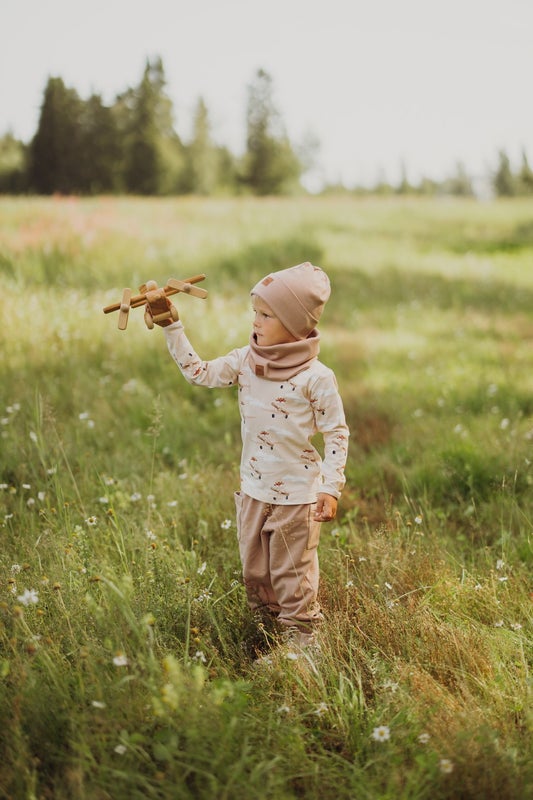 METSOLA - FUN DAY SHIRT LS, SAND