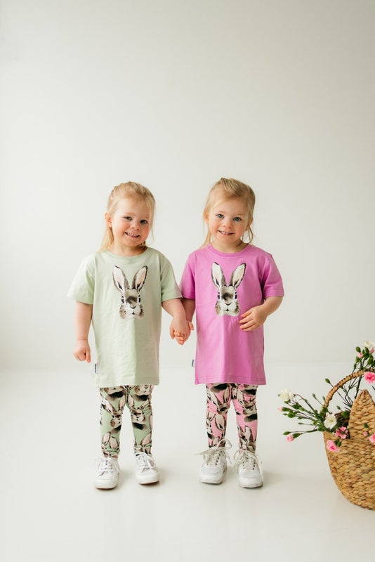 METSOLA - Bunny  T-Shirt SS, Candy