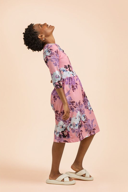 Kaiko - Bell Dress, Garden Rose