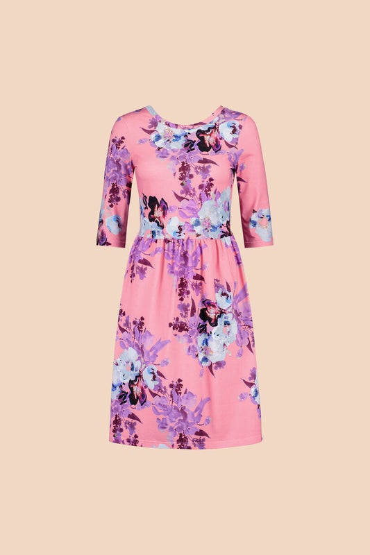 Kaiko - Bell Dress, Garden Rose
