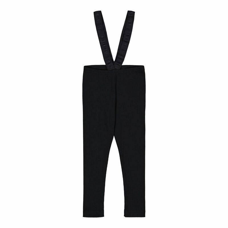 METSOLA - Rib Brace Pants, Black