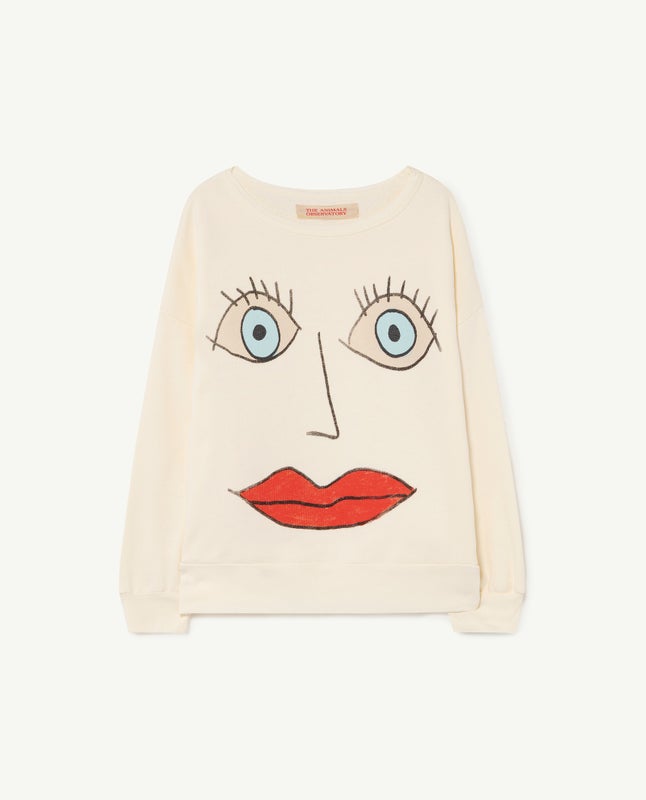 TAO - BIG BEAR KIDS+ SWEATSHIRT, White Face (S22018 245_BO)