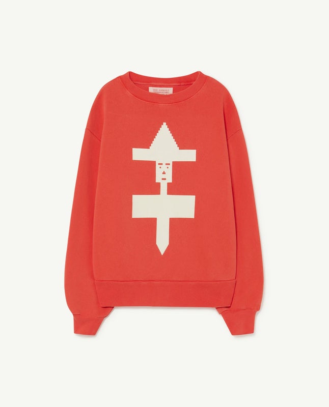 TAO - Red Figure Bear Sweatshirt