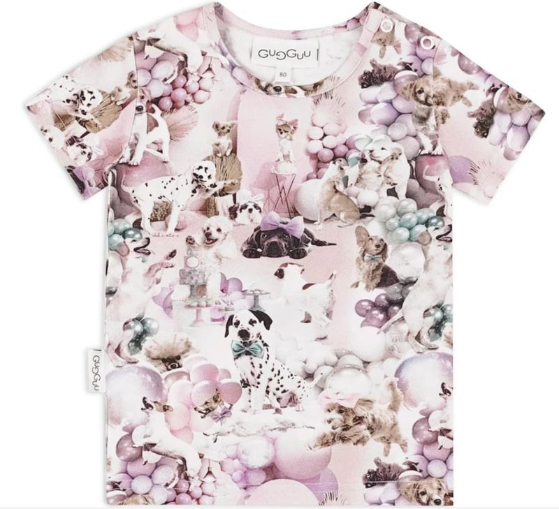 Gugguu - Print T-shirt, Dog Party