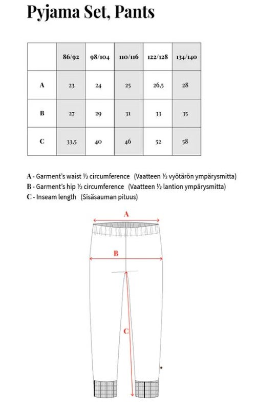 Kaiko - Pyjama Set, Copper Bambi