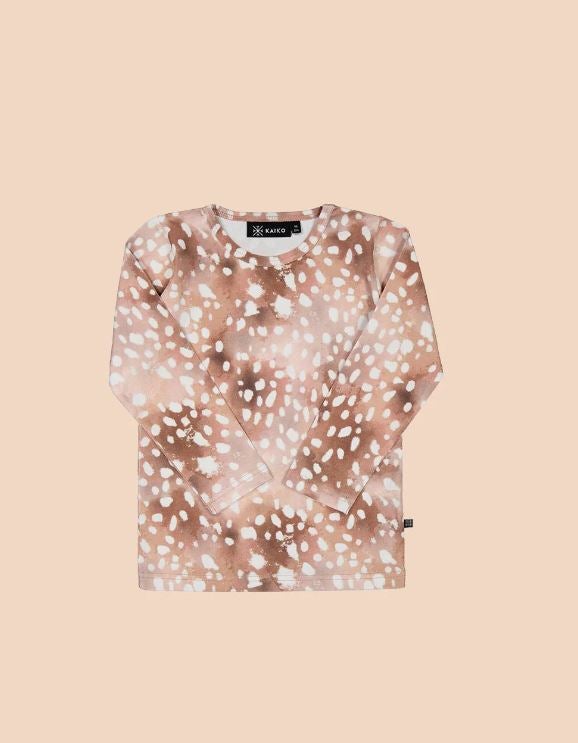 Kaiko - Copper bambi T-shirt LS