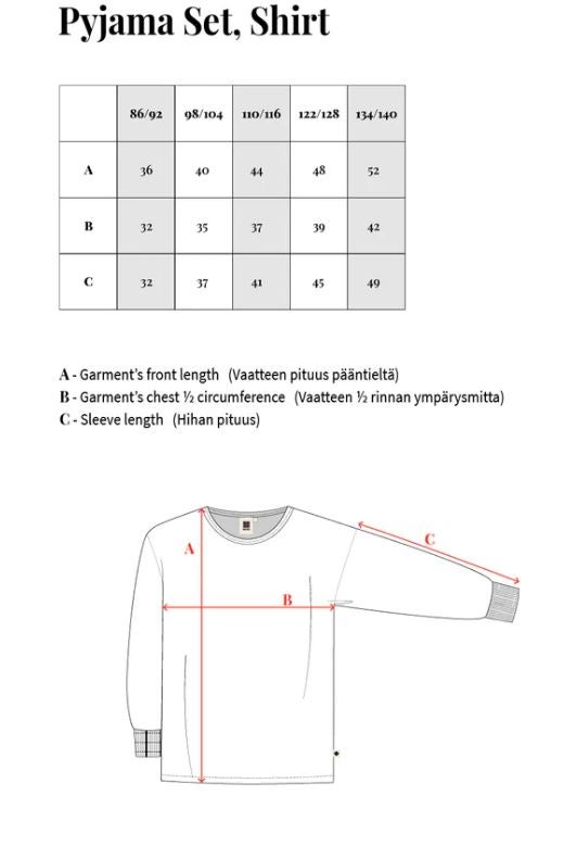 Kaiko - Pyjama Set, Copper Bambi